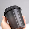 喇叭花360ml小容量咖啡杯一次性PP塑料注塑磨砂可用热饮三顿半款司棋杯 商品缩略图3