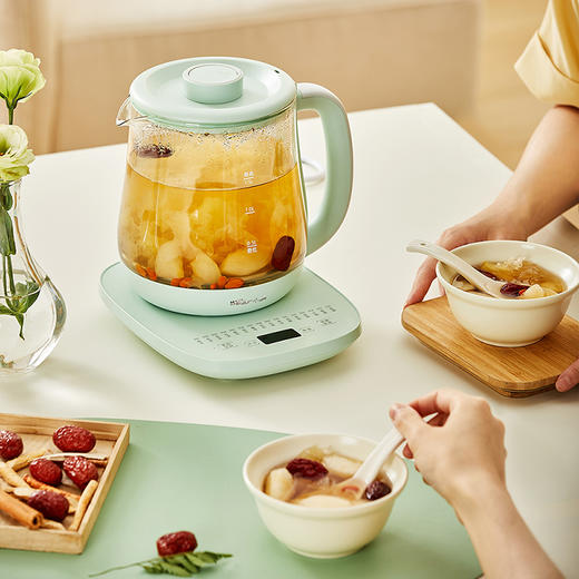【小程序】小熊(Bear)养生壶 煮茶器 煮茶壶 1.5升大容量电热水壶茶壶煮水壶烧水壶 办公室多功能迷你恒温水壶花茶壶 YSH-E15P8 商品图7