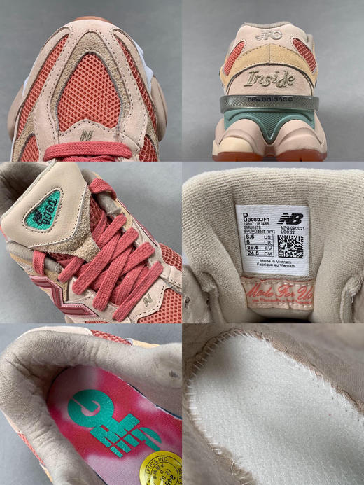 秋冬特惠💰430 纯原版本 # Joe Frteshgoods x New Balance 9060联名款 复古休闲鞋  男女同款 商品图8