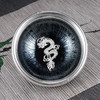 子佩集S990银【微雨清尘】茶具【TZYF038】龙腾茶杯摆件2312 商品缩略图1