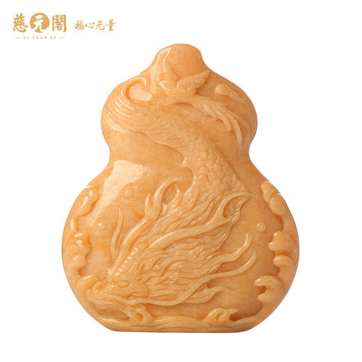 慈元阁2024生肖鳌鲤贺禧属羊摆件家居办公桌面客厅装饰品葫芦摆设 商品图4