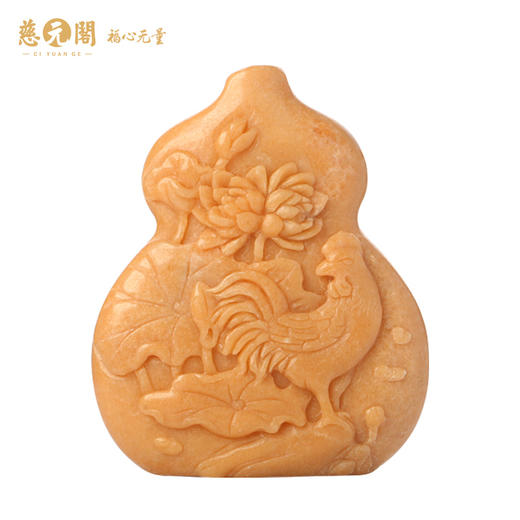 慈元阁2024生肖并蒂吉星属蛇摆件家居办公客厅装饰品摆设葫芦礼物 商品图4