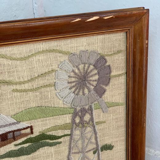 1982年英国绒绣画 The Old Windmill AU301 商品图2