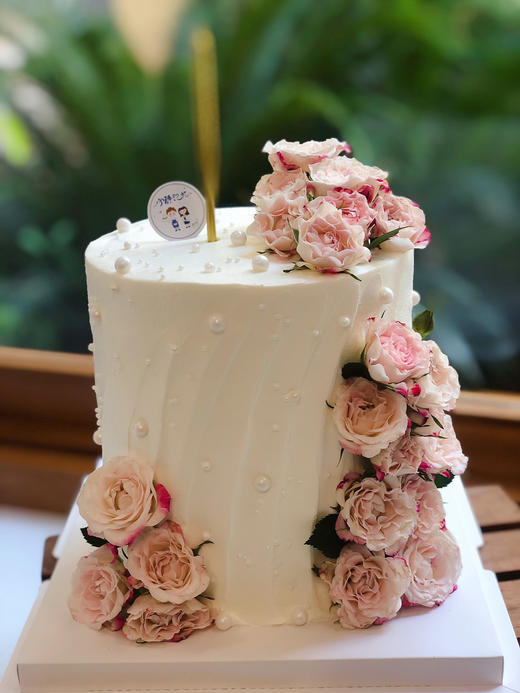 加高鲜花奶油蛋糕 下单前请仔细阅读商品详情 商品图0