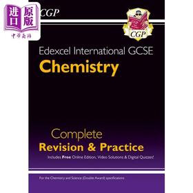 【中商原版】New Pearson Edexcel IGCSE Chemistry Complete Revision & Practice Incl. Online Videos & Quiz