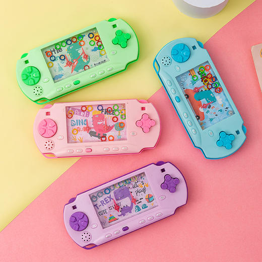 【好玩有趣！经典卡通小玩具】恐蛇水机无需电池儿童益智水中套圈圈水机游戏90游戏机童年怀旧小玩具 商品图1