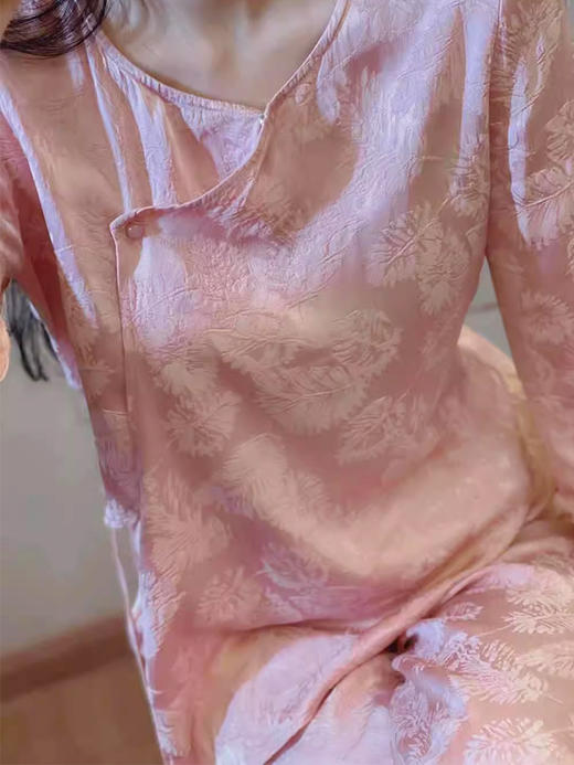 裁缝学苑AX148复古中国风家居服纸样女装中式套装圆领斜襟样衣 商品图3