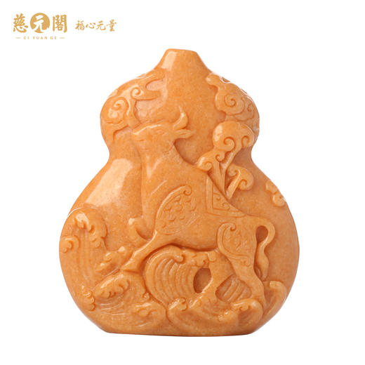 慈元阁2024生肖锦牛保岁属牛摆件家居办公客厅装饰品摆设葫芦礼物 商品图4