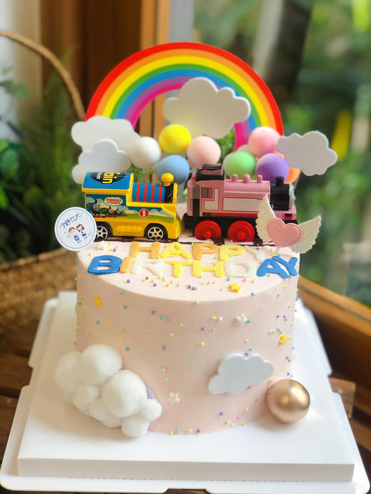 托马斯小火车奶油蛋糕 下单前请仔细阅读商品详情 商品图0