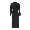 EITIE爱特爱冬新款大气优雅时尚通勤收腰显瘦黑色连衣裙7207912 商品缩略图10
