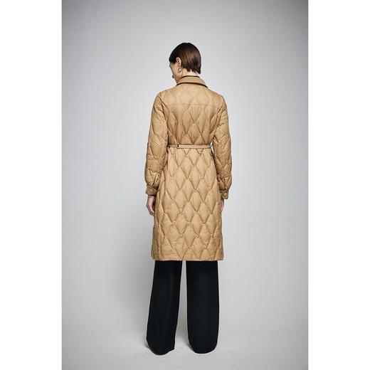 原形设计感拼接羽绒服女2023冬季新款收腰显瘦90白鸭绒保暖外套 商品图4