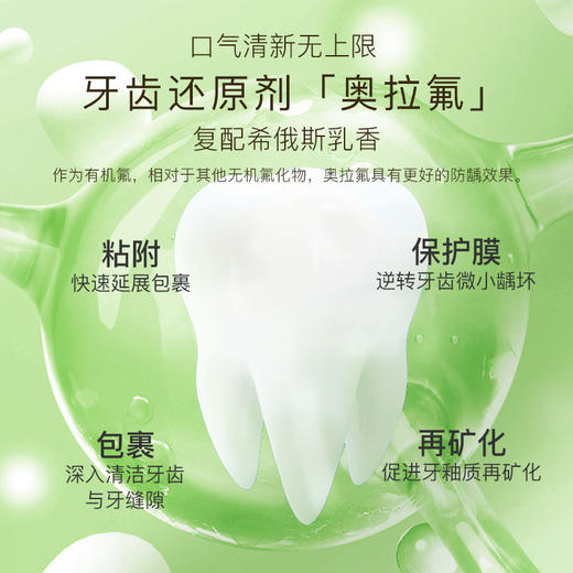 Nobaton诺巴顿农场2%乳香安瓶牙膏35g×3支 商品图6