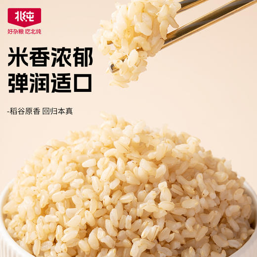 【北纯】有机糙米1.5kg（东北 粗粮杂粮 大米伴侣 粥米搭档 可溯源）罐装 商品图4