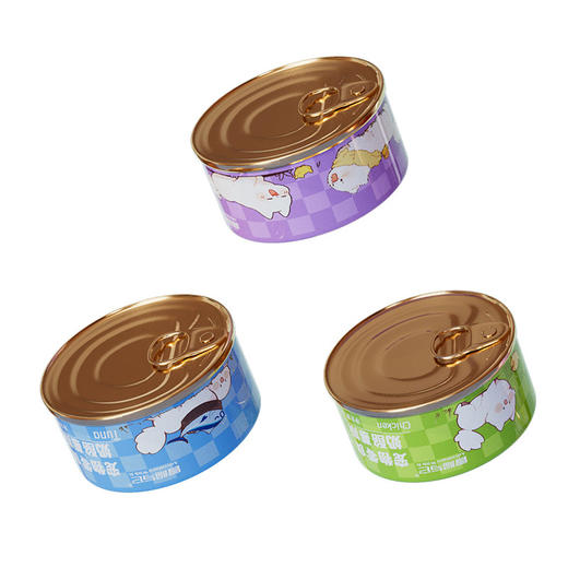 冒险与它猫咪奶酪慕斯罐85g*24罐 鲜肉配方口感绵密 猫零食罐头批发 商品图5