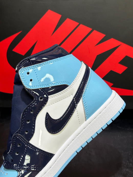 秋冬特惠💰500 公司级 # Air Jordan 1 Retro High Blue Chill 2019全明星减震防滑耐磨 高帮 复古篮球鞋 全明星 北卡蓝 商品图8