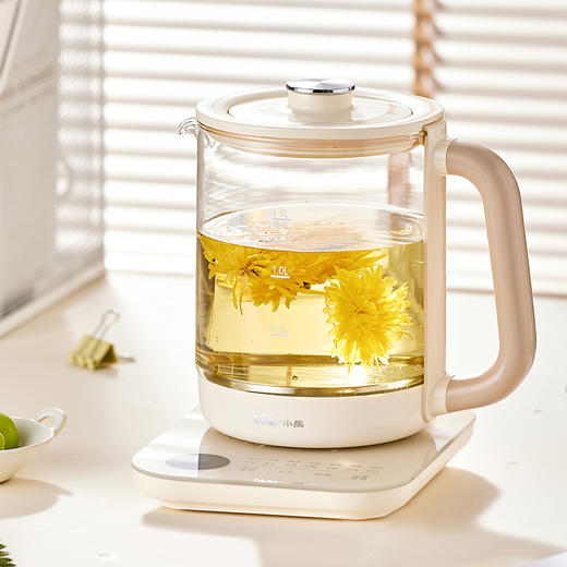【小程序】小熊(Bear)养生壶 煮茶器 煮茶壶 烧水壶电水壶热水壶电热水壶 多段保温花茶壶果茶壶1.5L YSH-E15Z1 商品图0