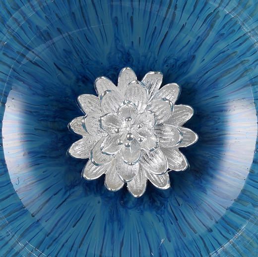 子佩集S990银蓝釉茶具【JLCB003】莲花2312 商品图3