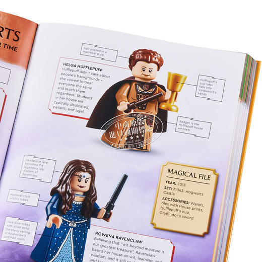 【中商原版】乐高哈利波特人物百科全书 哈利波特乐高书 LEGO Harry Potter Character Encyclopedia 英文原版 商品图2