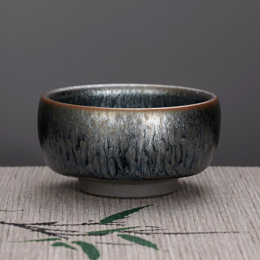 子佩集S990银【河清海晏】茶具【HH001】凤舞茶杯摆件2312 商品图4