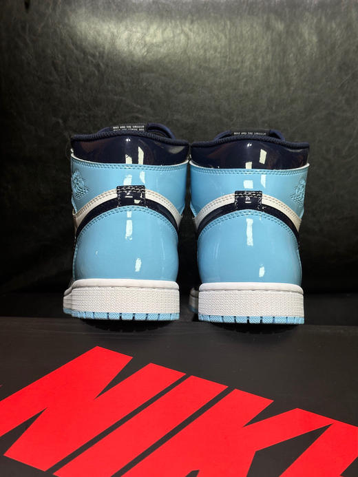 秋冬特惠💰500 公司级 # Air Jordan 1 Retro High Blue Chill 2019全明星减震防滑耐磨 高帮 复古篮球鞋 全明星 北卡蓝 商品图2