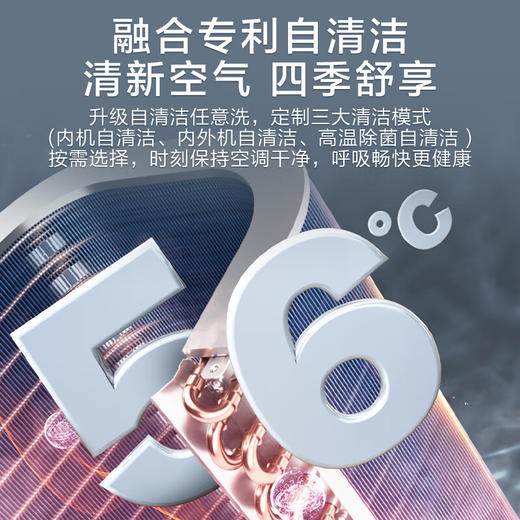 海尔（Haier）劲爽 荣耀 3匹新一级能效 变频 冷暖 自清洁 家用空调立式柜机 KFR-72LW/A1FAA81U1 商品图5