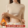 【加绒加厚半高领】女士打底衫内搭秋冬修身一体绒木耳加绒打底衫 商品缩略图0