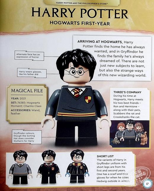 【中商原版】乐高哈利波特人物百科全书 哈利波特乐高书 LEGO Harry Potter Character Encyclopedia 英文原版 商品图6