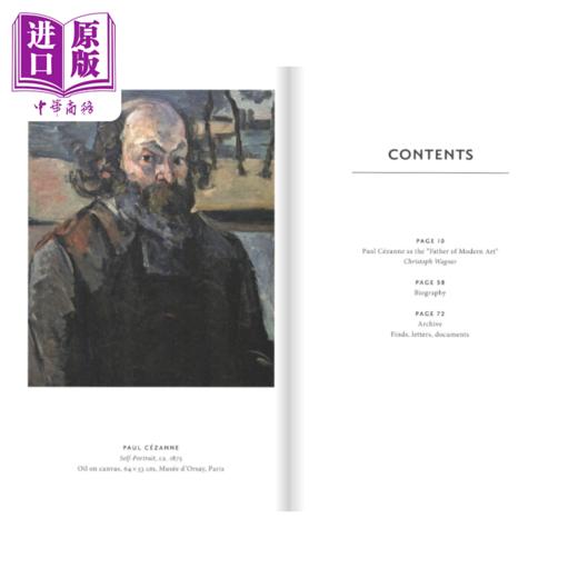 预售 【中商原版】Paul Cezanne 进口艺术 保罗塞尚 Hirmer艺术大师系列 小开本 古典现代主义艺术家作品集画集画册 商品图3