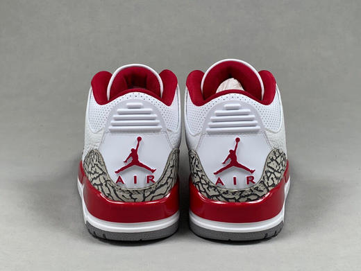 秋冬特惠💰620 莞产纯原 # 乔3 Air Jordan 3 Retro "Cardinal Red" 白酒红 红雀配色 商品图6