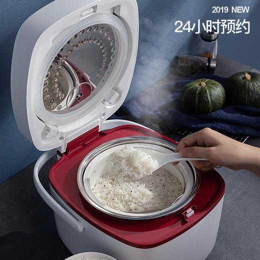 迈卡罗迈卡罗 （MACAIIROOS）电饭煲家用多功能低糖陶瓷蒸饭米汤分离智能降低减少淀粉电饭锅 白红色（MC-5080） 商品图6