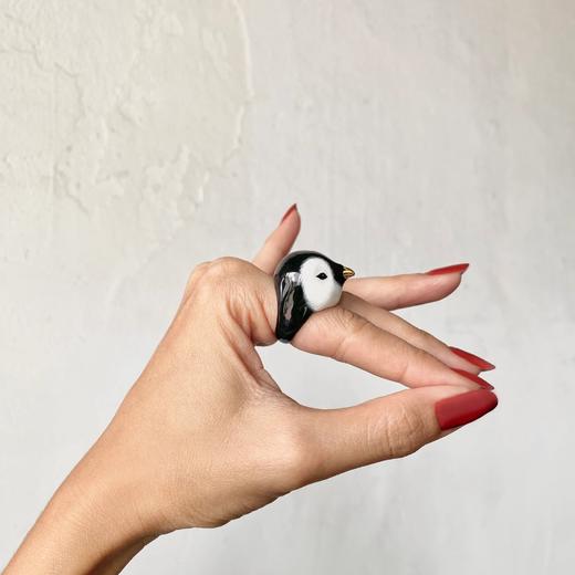 在途3周到｜GOOD AFTER NINE-Baby Penguin-小企鹅 戒指［泰国设计师］ 商品图1