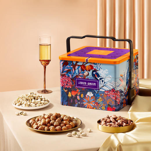 集味轩  坚果礼盒  炒货干果果干混合礼盒  食锦坚果礼1908g 商品图3