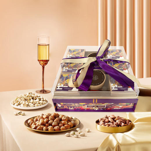 集味轩  坚果礼盒  炒货干果果干混合礼盒    果萃坚果礼2305g 商品图3