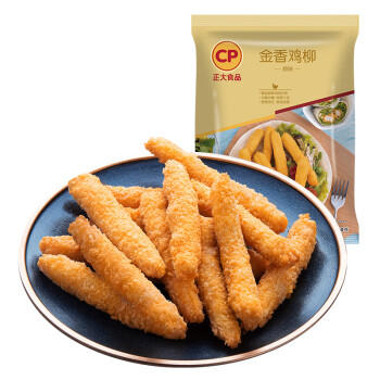 正大食品（CP）金香鸡柳1.6斤  鸡柳大人无骨鸡肉炸鸡柳 空气炸锅半成品鸡块 商品图6