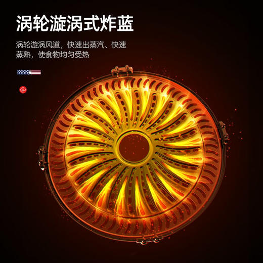 迈卡罗 （MACAIIROOS）空气炸锅家用智能多功能无油烟电炸锅 大功率烤箱薯条机 MC-KL508 商品图5