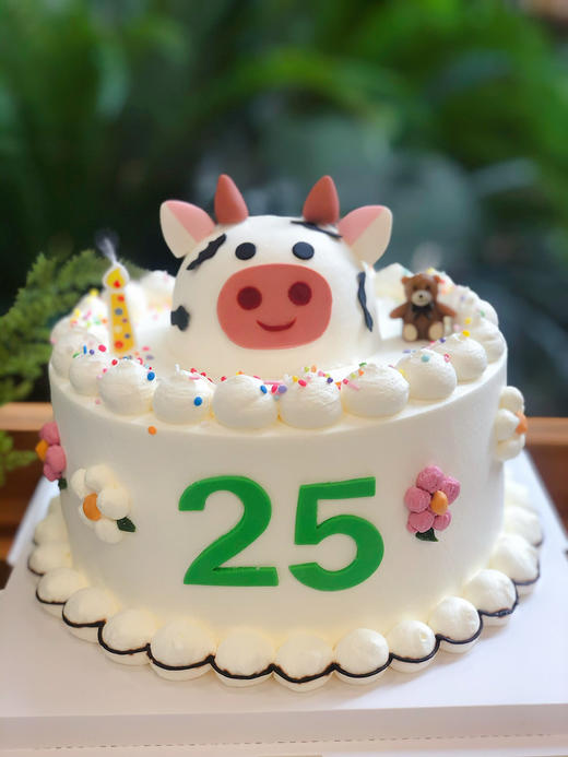 翻糖牛 奶油蛋糕 下单前请仔细阅读商品详情 商品图1