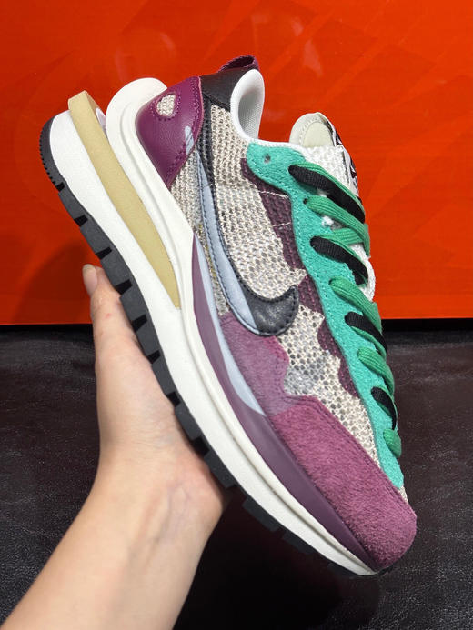 秋冬特惠💰430 公司级 # Sacai x Nike Vapor Waffle 减震耐磨 低帮 运动休闲鞋 男女同款 商品图3