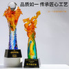 龙年奖杯定制水晶金属龙型奖牌金银铜定做公司年会员工销冠颁奖 商品缩略图2