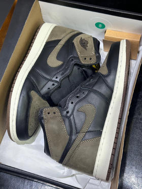 秋冬特惠💰500 公司级 # Air Jordan 1 High OG "Palomino" 皮革摩卡潮流 防滑耐磨 高帮 复古篮球鞋