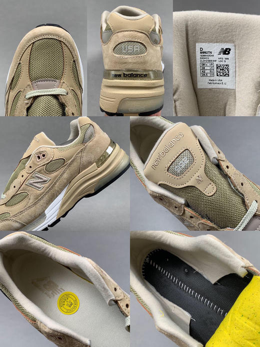 秋冬特惠💰430 纯原版本 # New Balance 新百伦NB992 总统复古慢跑鞋 商品图8