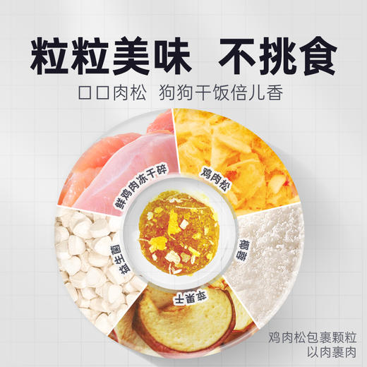 【新人专享】益消肉果全价犬粮500g冻干狗粮成幼犬通用 泰迪博美 商品图2