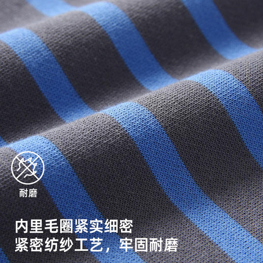 【320大克重精梳棉】趣味印花条纹卫衣PQWY2318 商品图4