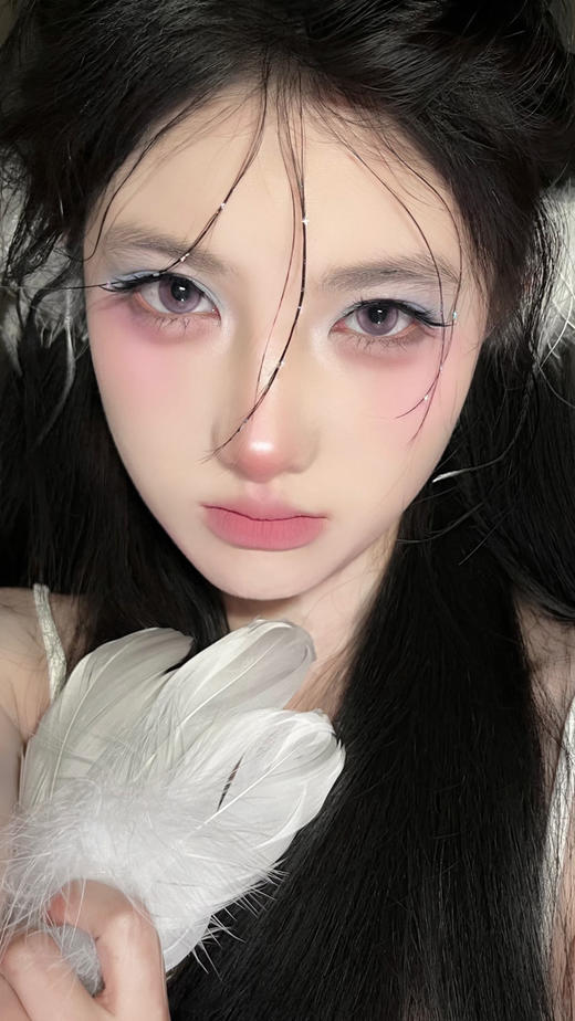 【中直径半年抛】MIMIPARK-无星之夜-14.2mm【半年抛 0-800度 无525/575】 商品图9