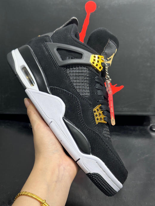 秋冬特惠💰530 纯原版本 # Air Jordan 4 黑金 商品图2