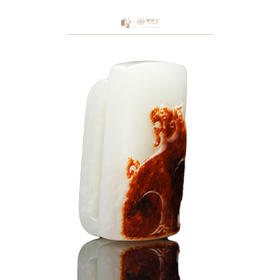 新疆国玉盟世玉和田玉籽料腰扣【带证书·顺丰物流】