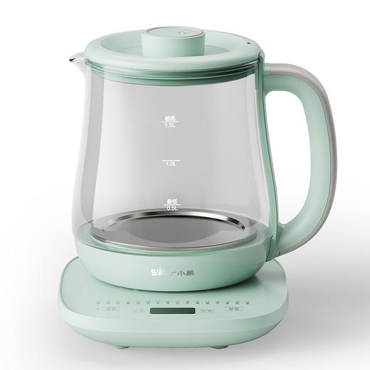 【小程序】小熊(Bear)养生壶 煮茶器 煮茶壶 1.5升大容量电热水壶茶壶煮水壶烧水壶 办公室多功能迷你恒温水壶花茶壶 YSH-E15P8 商品图10