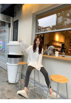 秋冬续命打底 330G双面澳绒面料 秒速热🔥非常暖和 双面澳绒白t