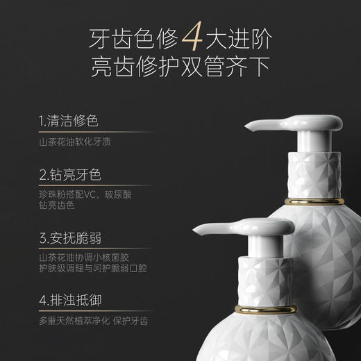 小巨蛋山茶花精油色修牙膏180g 商品图1