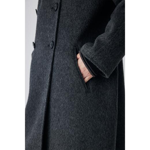 原形高级感双排扣羊毛双面呢大衣女2023秋冬新款韩版驼绒毛呢外套 商品图3