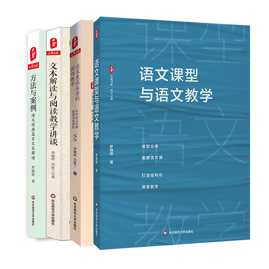 罗晓晖系列著作 大夏书系 中学语文课教学研究 教师发展